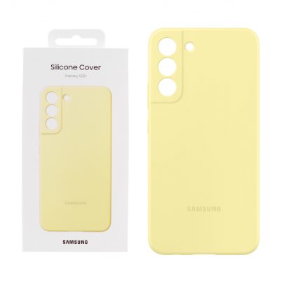 ΘΗΚΗ SAMSUNG S22 PLUS 5G S906 SILICONE COVER EF-PS906TYEGWW YELLOW PACKING OR