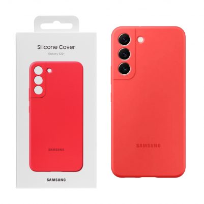 ΘΗΚΗ SAMSUNG S22 PLUS 5G S906 SILICONE COVER EF-PS906TPEGWW CORAL PACKING OR