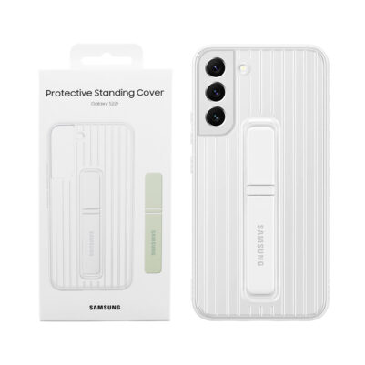 ΘΗΚΗ SAMSUNG S22 PLUS 5G S906 PROTECTIVE STANDING COVER EF-RS906CWEGWW WHITE PACKING OR