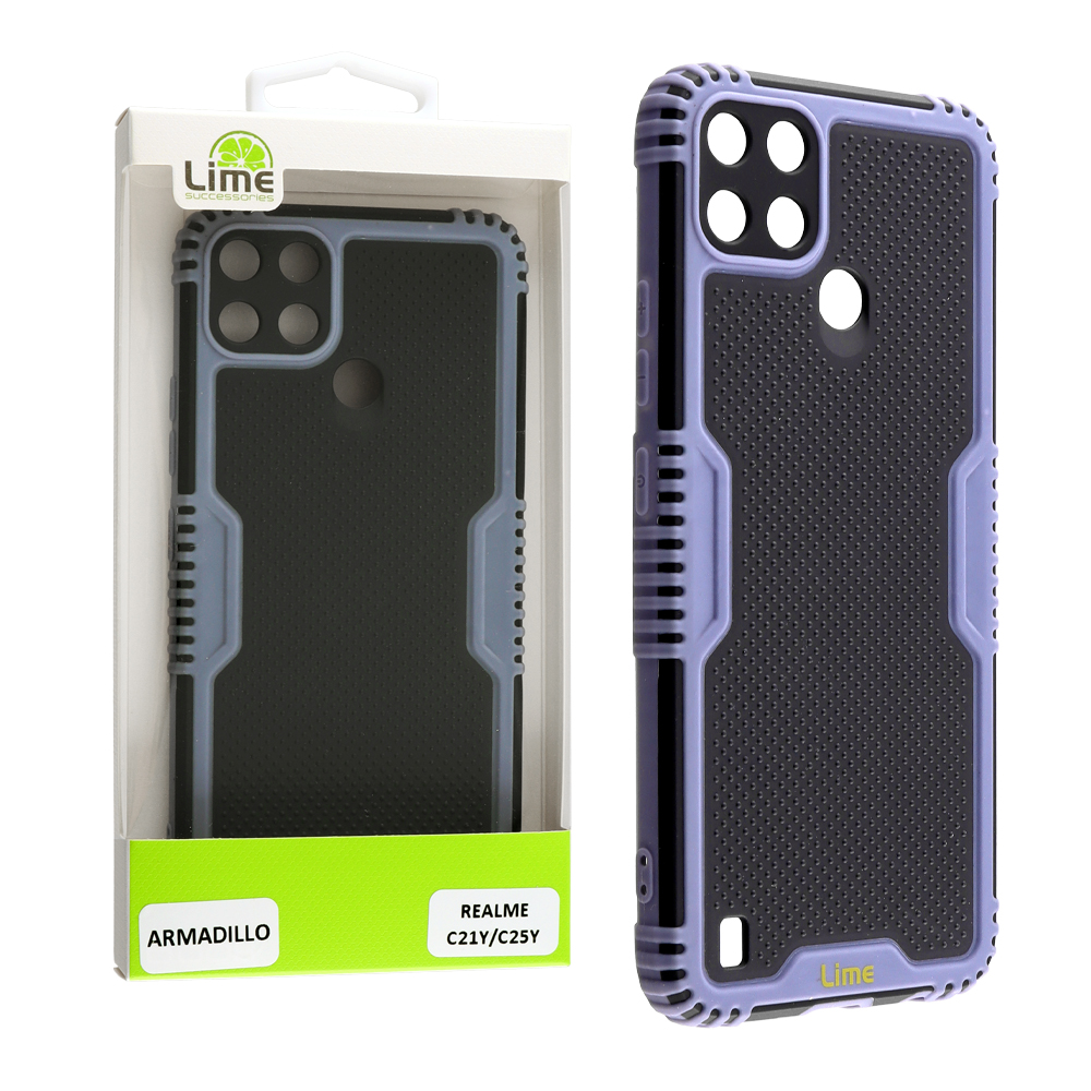 LIME ΘΗΚΗ REALME C21Y/C25Y 6.5" ARMADILLO CAMERA GUARD AIR FORCE BLUE