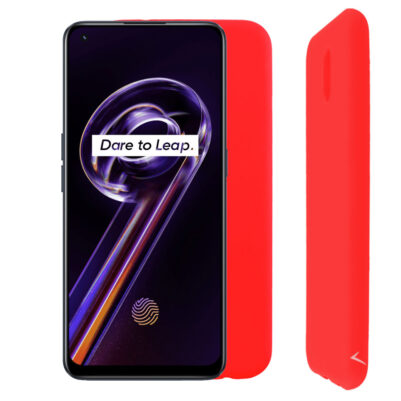 VOLTE-TEL ΘΗΚΗ REALME 9 PRO 5G 6.6" SILICON TPU FULL CAMERA PROTECTION RED