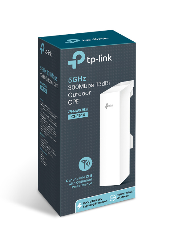 TP-LINK access point CPE510, 5GHz, 300Mbps, εξωτερικού χώρου, Ver. 3.2 - Image 3
