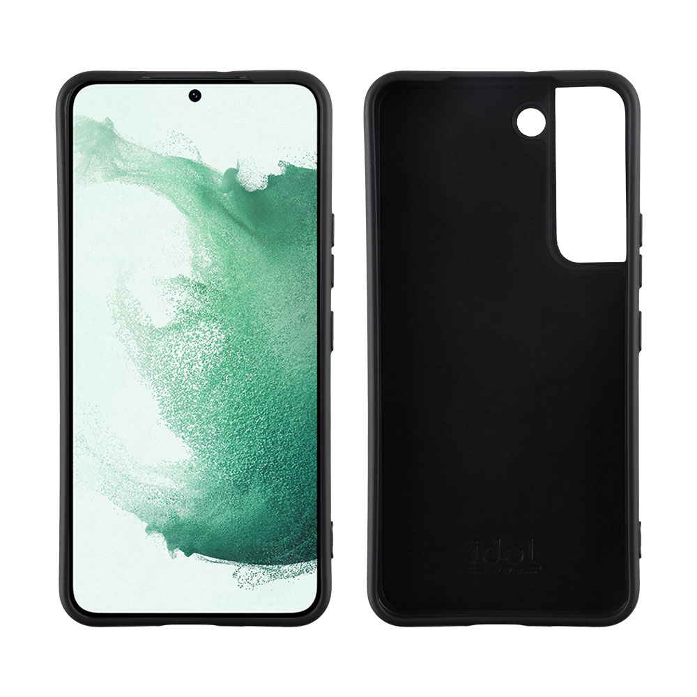 IDOL 1991 ΘΗΚΗ SAMSUNG S22 5G S901 6.1" VELVET TPU 4 SIDE BLACK