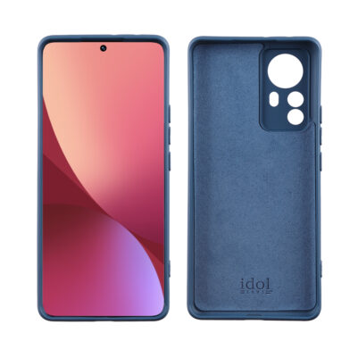 IDOL 1991 ΘΗΚΗ XIAOMI 12 PRO 6.73" VELVET TPU 4 SIDE FULL CAMERA PROTECTION BLUE