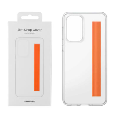 ΘΗΚΗ SAMSUNG A33 5G A336 6.4" SLIM STRAP COVER EF-XA336CTEGWW TRANSPARENT PACKING OR