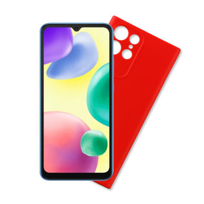 VOLTE-TEL ΘΗΚΗ XIAOMI REDMI 10A 6.53" SILICON TPU CAMERA GUARD RED