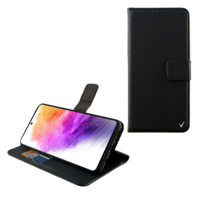 VOLTE-TEL ΘΗΚΗ SAMSUNG A73 5G A736 6.7" ALLURE MAGNET BOOK STAND CLIP BLACK