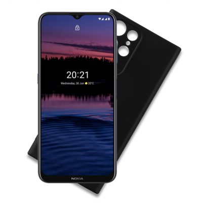 VOLTE-TEL ΘΗΚΗ NOKIA G20 6.52" SILICON TPU FULL CAMERA PROTECTION BLACK