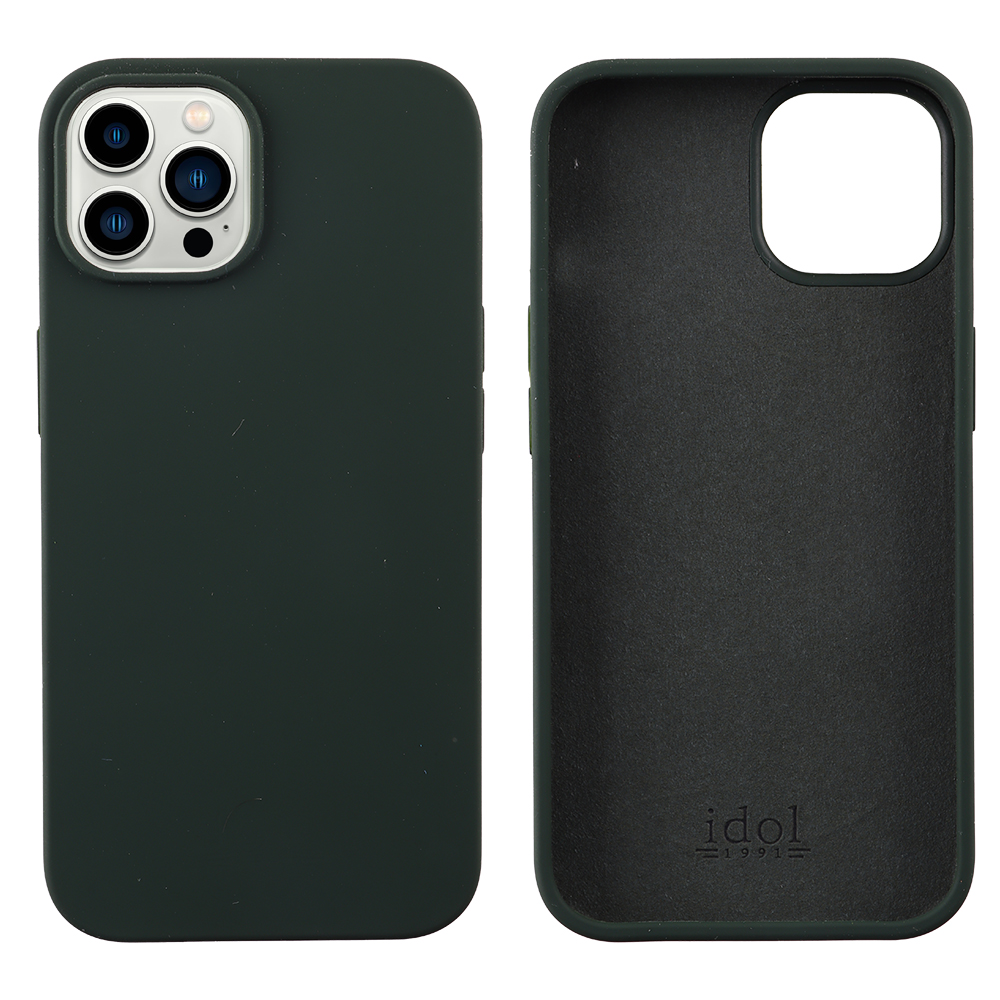 IDOL 1991 ΘΗΚΗ IPHONE 14 6.1" VELVET ELITE TPU 4 SIDE CAMERA GUARD GREEN