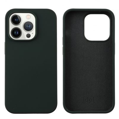 IDOL 1991 ΘΗΚΗ IPHONE 14 PRO 6.1" VELVET ELITE TPU 4 SIDE CAMERA GUARD GREEN