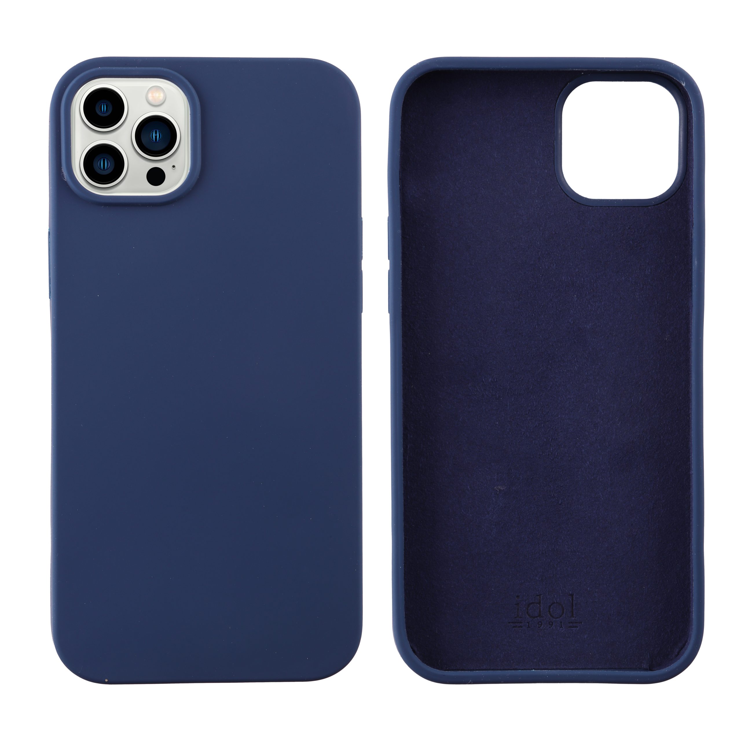 IDOL 1991 ΘΗΚΗ IPHONE 14 MAX 6.7" VELVET ELITE TPU 4 SIDE CAMERA GUARD BLUE
