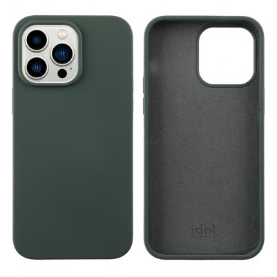 IDOL 1991 ΘΗΚΗ IPHONE 14 PRO MAX 6.7" VELVET ELITE TPU 4 SIDE CAMERA GUARD GREEN