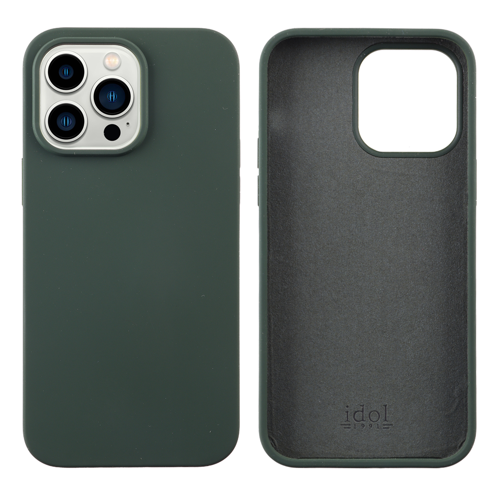 IDOL 1991 ΘΗΚΗ IPHONE 14 PRO MAX 6.7" VELVET ELITE TPU 4 SIDE CAMERA GUARD GREEN