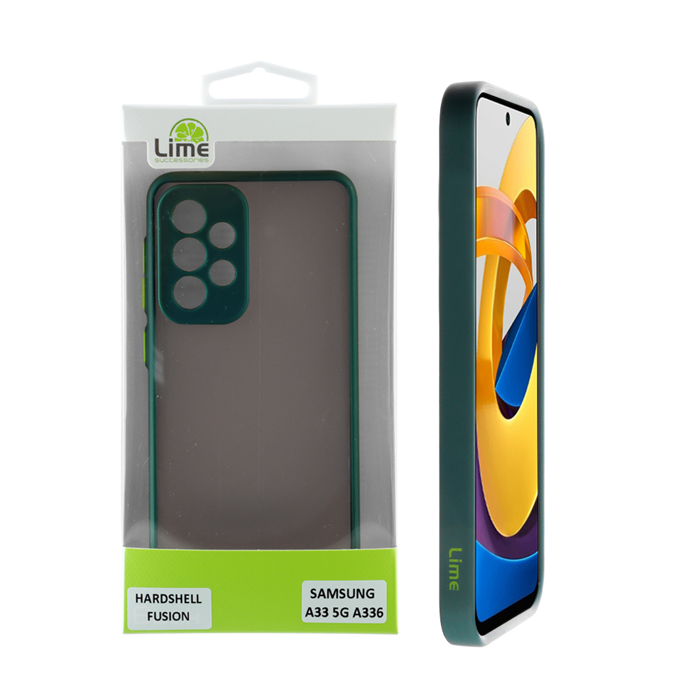 LIME ΘΗΚΗ REALME C31 6.5" HARDSHELL FUSION FULL CAMERA PROTECTION GREEN WITH YELLOW KEYS