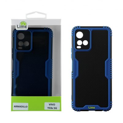 LIME ΘΗΚΗ VIVO Y33s 4G 6.58" ARMADILLO FULL CAMERA PROTECTION BLUE