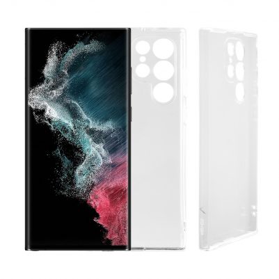 VOLTE-TEL ΘΗΚΗ SAMSUNG S22 ULTRA 5G S908 6.8" SLIMCOLOR AIR TPU FULL CAMERA PROTECTION ΔΙΑΦΑΝΗ