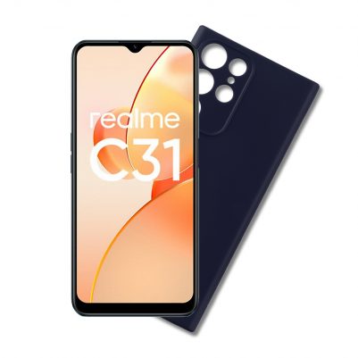 VOLTE-TEL ΘΗΚΗ REALME C31 6.5" SILICON TPU CAMERA GUARD BLUE