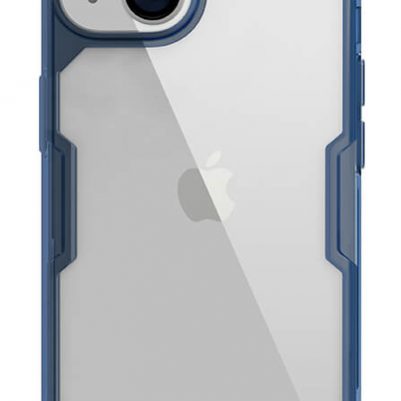 NILLKIN θήκη Nature Pro για Apple iPhone 14 Plus, μπλε & διάφανη