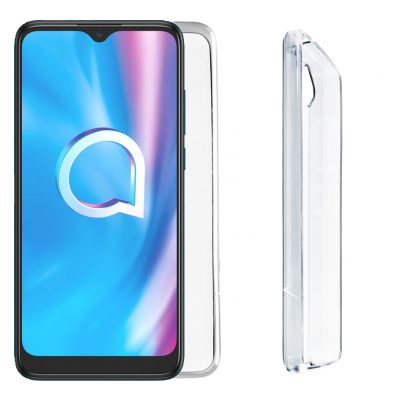 VOLTE-TEL ΘΗΚΗ ALCATEL 1SE 2020 5030D/5030F 6.22" SLIMCOLOR AIR TPU CAMERA GUARD ΔΙΑΦΑΝΗ