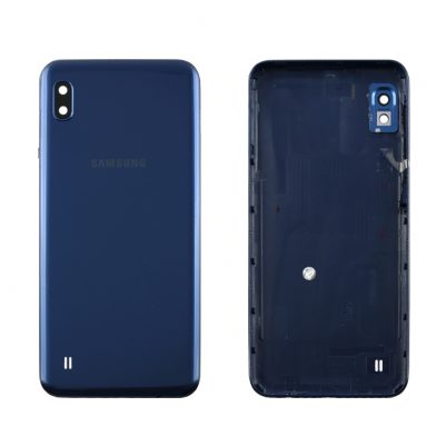 SAMSUNG A10 2019 A105 BATTERY COVER + CAMERA LENS BLUE 3P OR