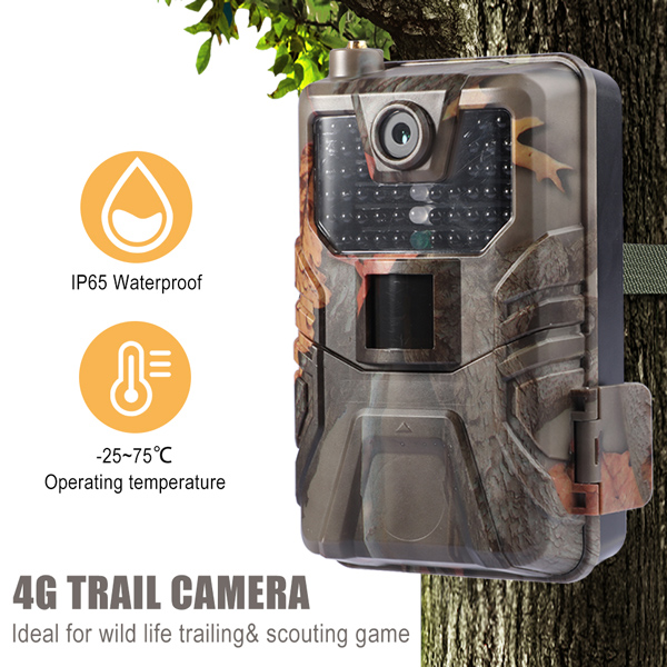SUNTEK κάμερα για κυνηγούς HC-900PRO, PIR, 4G, 30MP, 4K, IP66 - Image 2