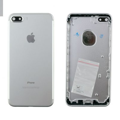 IPHONE 7 PLUS 5.5" BATTERY COVER WHITE + CAMERA LENS + SIM READER + SIDE KEYS
