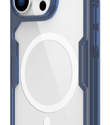 NILLKIN θήκη Nature Pro Magnetic για iPhone 14 Pro, μπλε & διάφανη