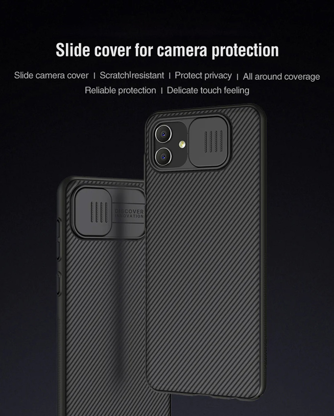 NILLKIN θήκη CamShield για Samsung A04, μαύρη - Image 2