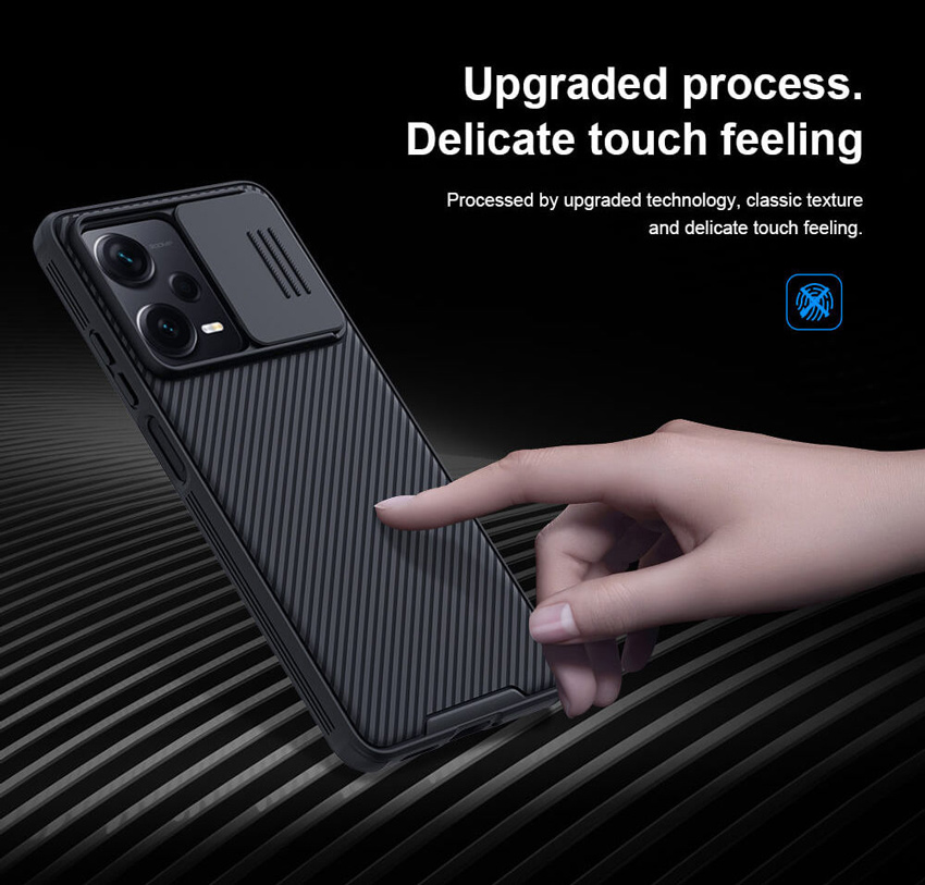 NILLKIN θήκη CamShield Pro για Xiaomi Redmi Note 12 Pro+ 5G, μαύρο - Image 2