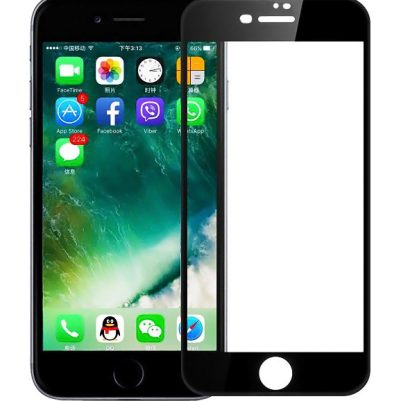 POWERTECH Tempered Glass 5D Full Glue TGC-0233 για iPhone 7 Plus, μαύρο