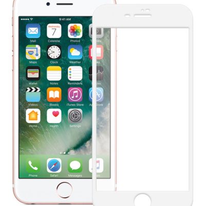 POWERTECH Tempered Glass 5D Full Glue για iPhone 8 Plus, λευκό