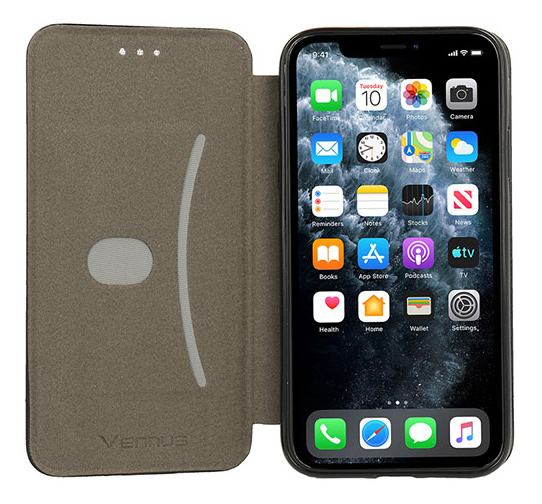 VENNUS Θήκη Βook Elegance VNS-0049 για iPhone 14 Plus, μπλε - Image 3