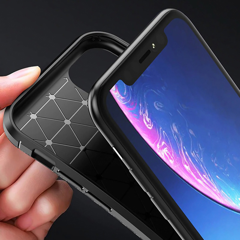 VENNUS Θήκη Carbon Elite VNS-0056 για iPhone 14 Plus, μαύρη - Image 2