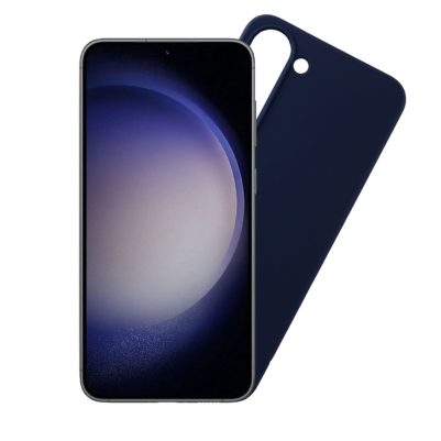 VOLTE-TEL ΘΗΚΗ SAMSUNG S23 5G S911 6.1" SILICON TPU CAMERA GUARD BLUE