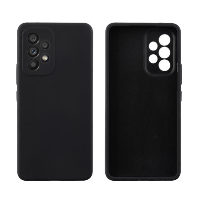 IDOL 1991 ΘΗΚΗ SAMSUNG A53 5G A536 6.5" VELVET ELITE TPU 4 SIDE FULL CAMERA PROTECTION BLACK