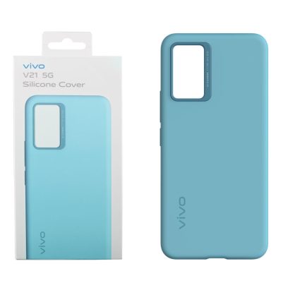 ΘΗΚΗ VIVO V21 5G SILICONE COVER 57983111867 LIGHT BLUE PACKING OR