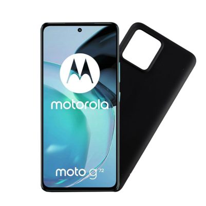 VOLTE-TEL ΘΗΚΗ MOTOROLA MOTO G72 6.6" SILICON TPU BLACK