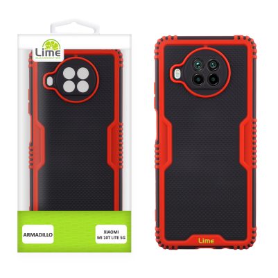 LIME ΘΗΚΗ XIAOMI MI 10T LITE 5G 6.67" ARMADILLO FULL CAMERA PROTECTION RED