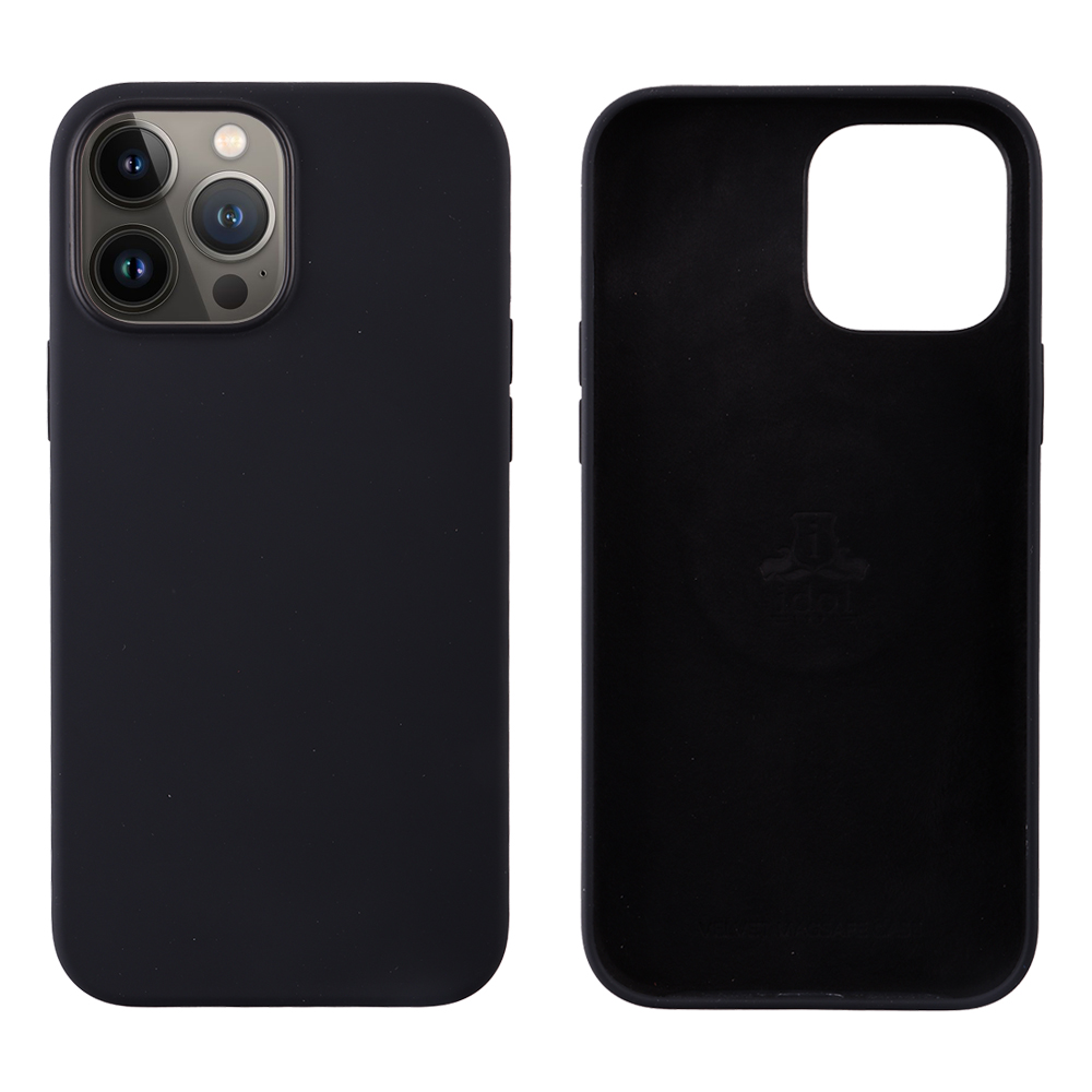 IDOL 1991 ΘΗΚΗ IPHONE 13 PRO 6.1" VELVET MAGSAFE TPU CAMERA GUARD BLACK