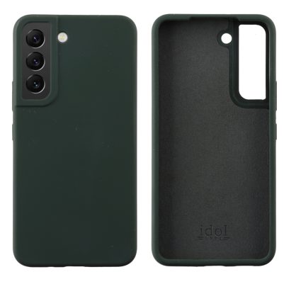 IDOL 1991 ΘΗΚΗ SAMSUNG S22 5G S901 6.1" VELVET ELITE TPU 4 SIDE CAMERA GUARD DARK GREEN