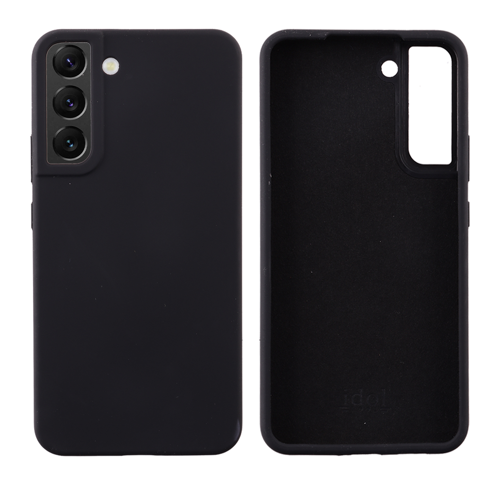 IDOL 1991 ΘΗΚΗ SAMSUNG S22 PLUS 5G S906 6.6" VELVET ELITE TPU 4 SIDE CAMERA GUARD BLACK