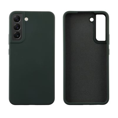 IDOL 1991 ΘΗΚΗ SAMSUNG S22 PLUS 5G S906 6.6" VELVET ELITE TPU 4 SIDE CAMERA GUARD DARK GREEN