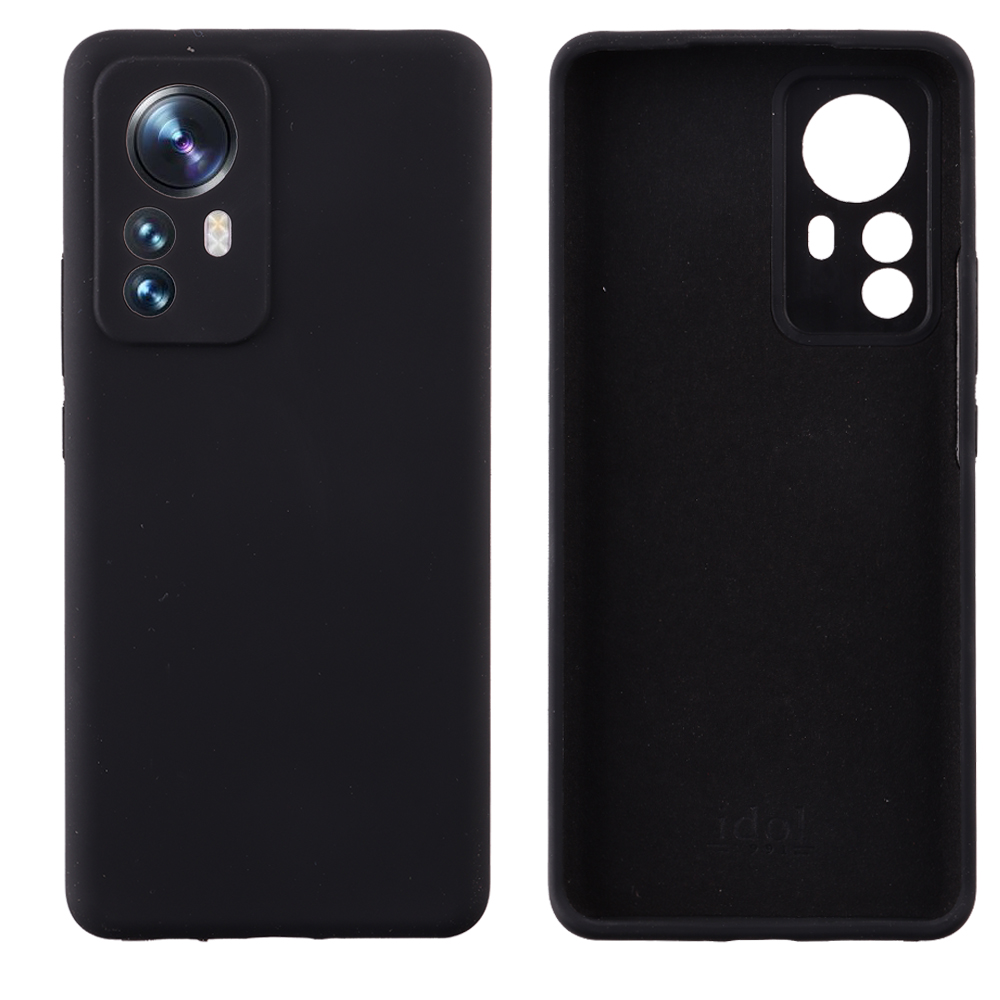 IDOL 1991 ΘΗΚΗ XIAOMI 12 PRO 6.73" VELVET ELITE TPU 4 SIDE FULL CAMERA PROTECTION BLACK