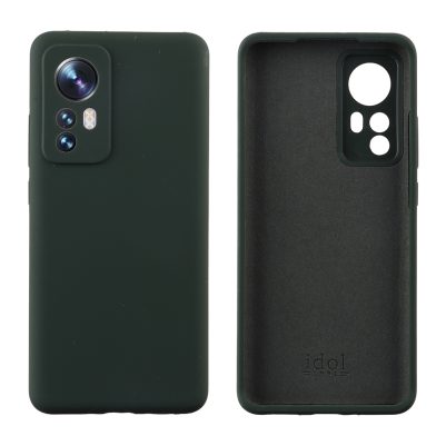 IDOL 1991 ΘΗΚΗ XIAOMI 12 PRO 6.73" VELVET ELITE TPU 4 SIDE FULL CAMERA PROTECTION DARK GREEN