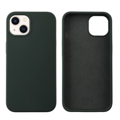 IDOL 1991 ΘΗΚΗ IPHONE 13 6.1" VELVET ELITE TPU 4 SIDE CAMERA GUARD DARK GREEN