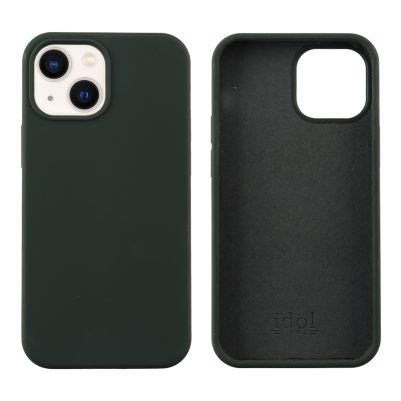 IDOL 1991 ΘΗΚΗ IPHONE 13 MINI 5.4" VELVET ELITE TPU 4 SIDE CAMERA GUARD DARK GREEN
