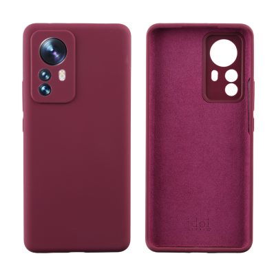 IDOL 1991 ΘΗΚΗ XIAOMI 12 PRO 6.73" VELVET ELITE TPU 4 SIDE FULL CAMERA PROTECTION BURGUNDY