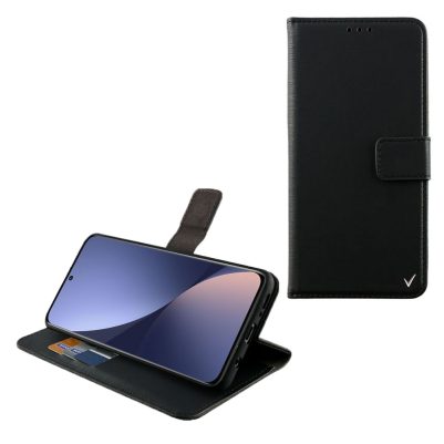 VOLTE-TEL ΘΗΚΗ XIAOMI 12 PRO 6.73" ALLURE MAGNET BOOK STAND CLIP BLACK