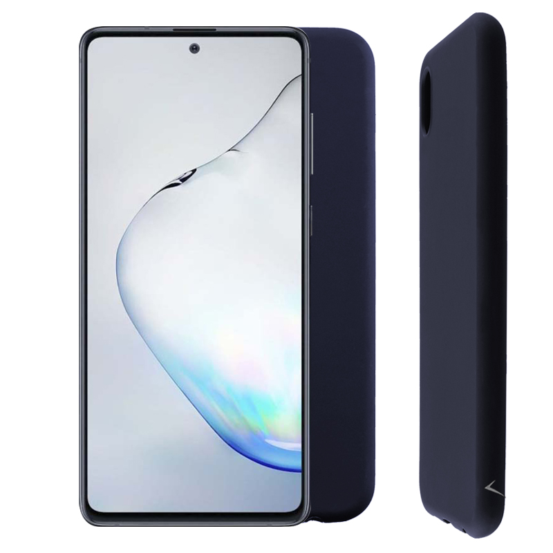 VOLTE-TEL ΘΗΚΗ SAMSUNG NOTE 10 LITE N770 6.7" SILICON TPU BLUE