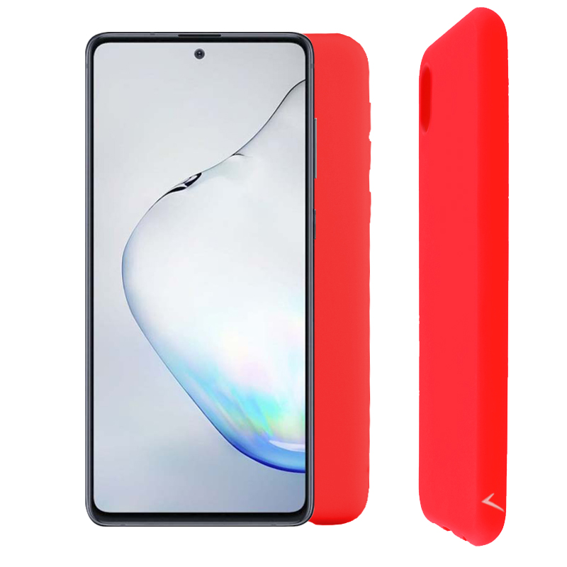 VOLTE-TEL ΘΗΚΗ SAMSUNG NOTE 10 LITE N770 6.7" SILICON TPU RED